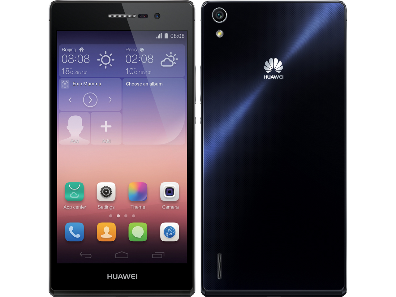 SIMフリースマートフォン、Huawei Ascend P7(LTE対応)を使ってみました