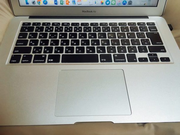 MacBook Airで作業効率自体は以前より格段に上がりました