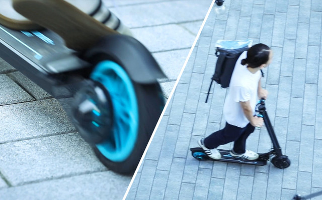 電動キックボード「Kintone motion」で街中を優雅に気持ち良く走り回りたい!!