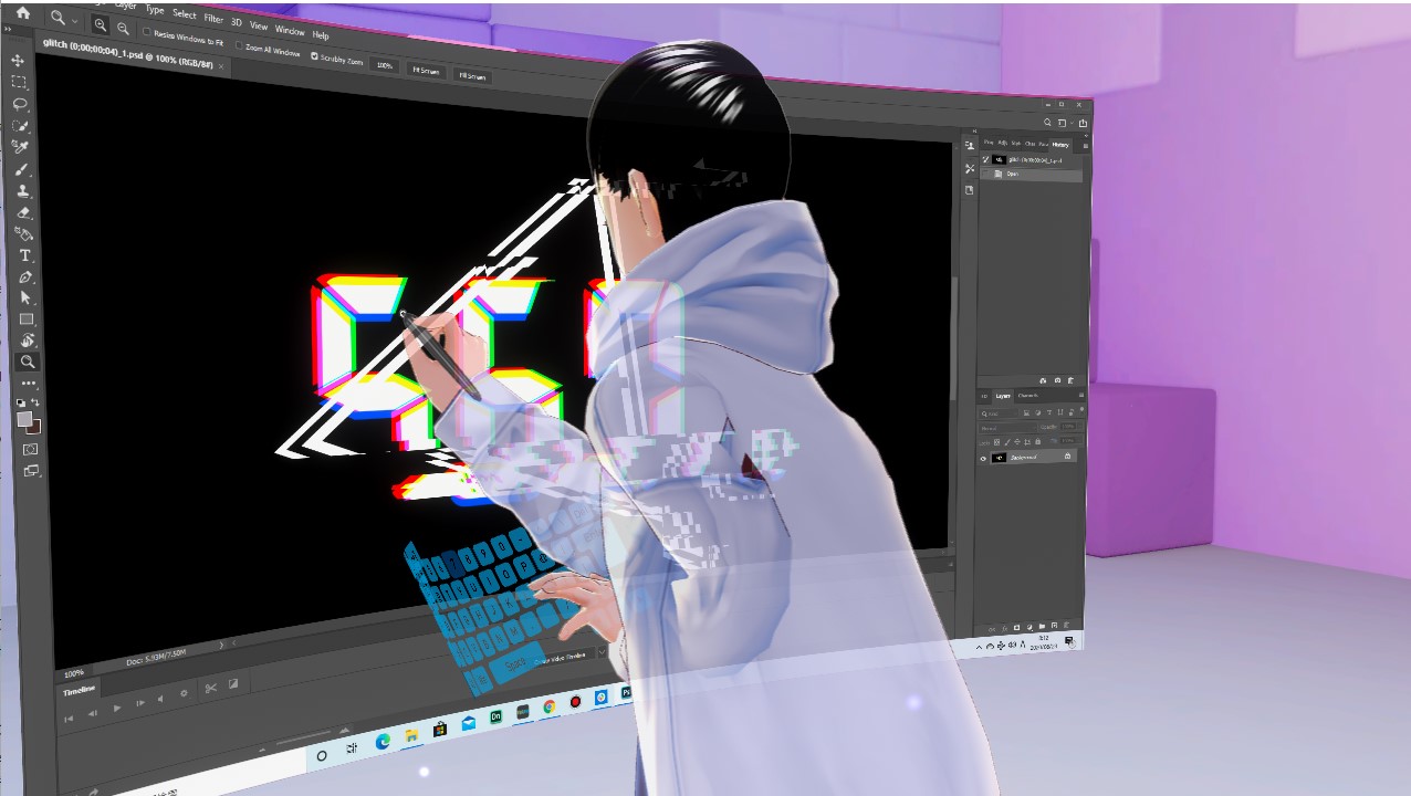 作業配信ソフトにVDRAW・VRoidという選択肢!使い方を紹介!